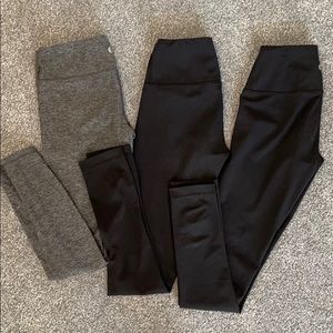 3 pairs of leggings